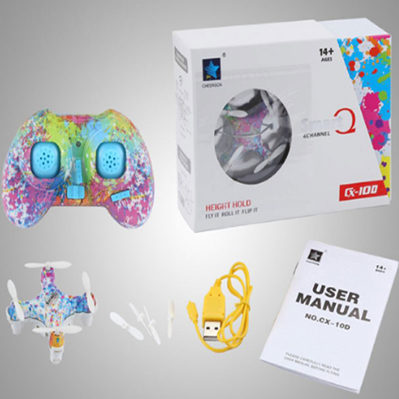 Kids Toys Drone - RC Quadcopter Cx10 Mini Remote Control