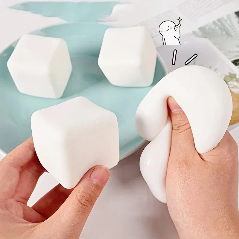 Kids Toys Entertainer - 1Pc Shaping Tofu Soft Pinch Slow