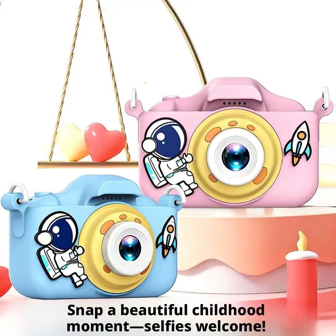 Kids Camera HD Dual Lens 1080P - Kids Toys Youtube recension och pris