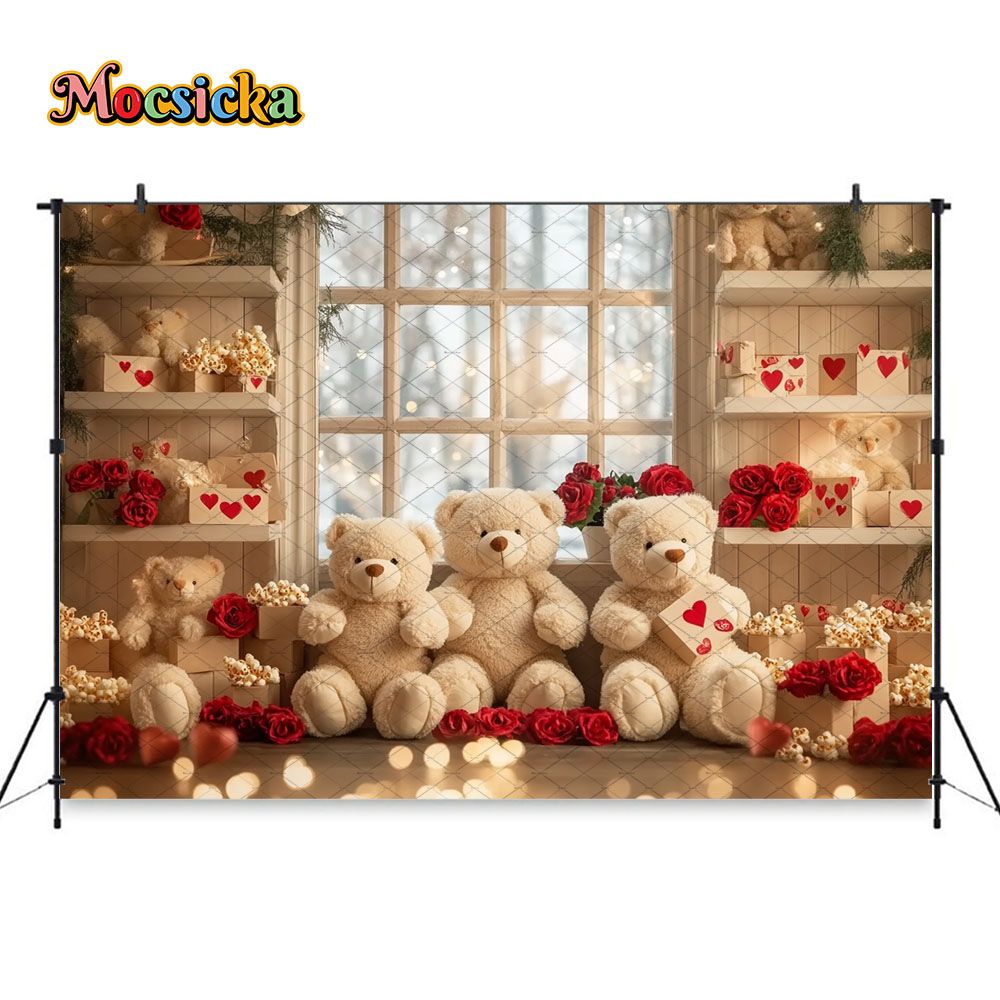 Mocsicka Valentine's Day Room  - Toys Background For Kids recension och pris