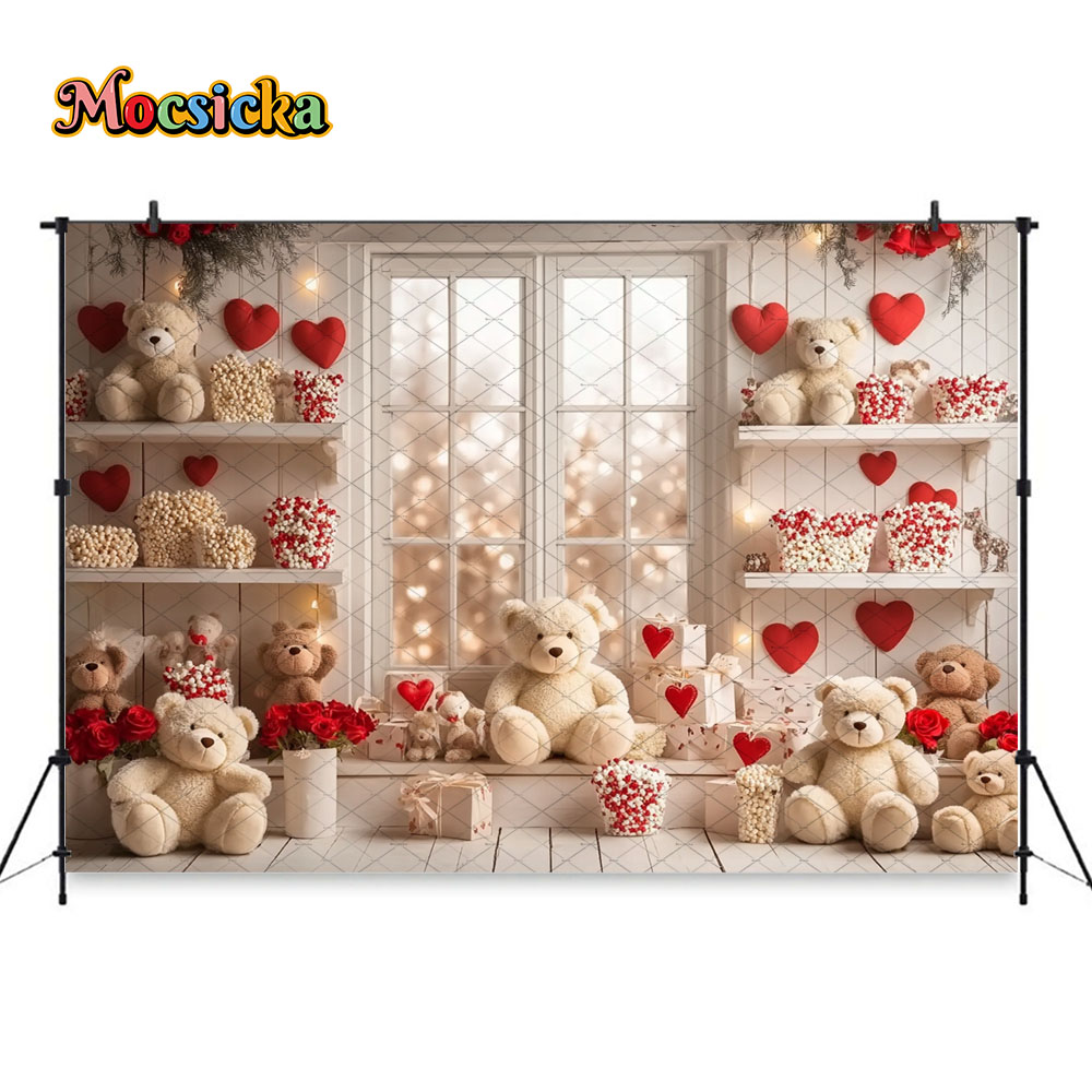 Mocsicka Valentine's Day Room  - Toys Background For Kids recension och pris