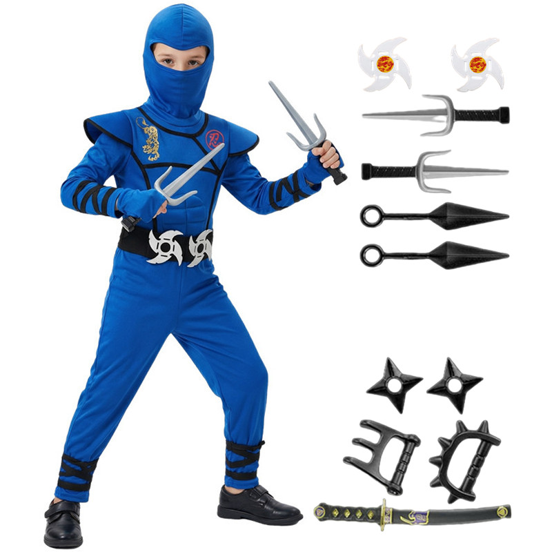 Black and Blue Ninja Costume f - Kids Toys Movie recension och pris