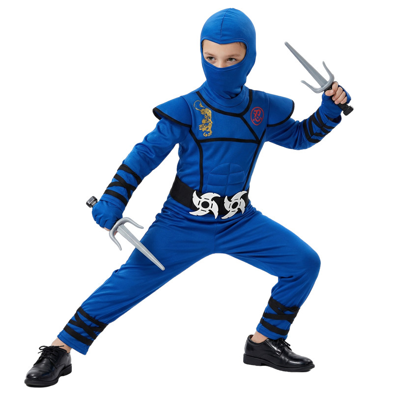 Black and Blue Ninja Costume f - Kids Toys Movie recension och pris