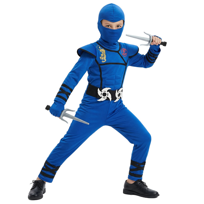 Black and Blue Ninja Costume f - Kids Toys Movie recension och pris