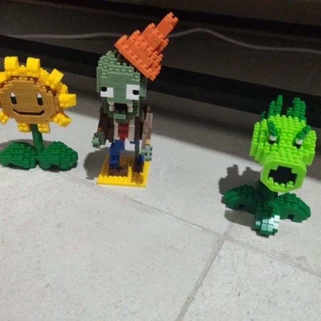 Plants VS Zombies Blocks Small - Kids Zombie Toys recension och pris