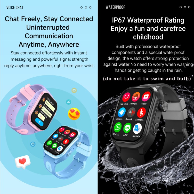 Kids 4G Smartwatch with 2.0 In - Kids Toys Youtube recension och pris