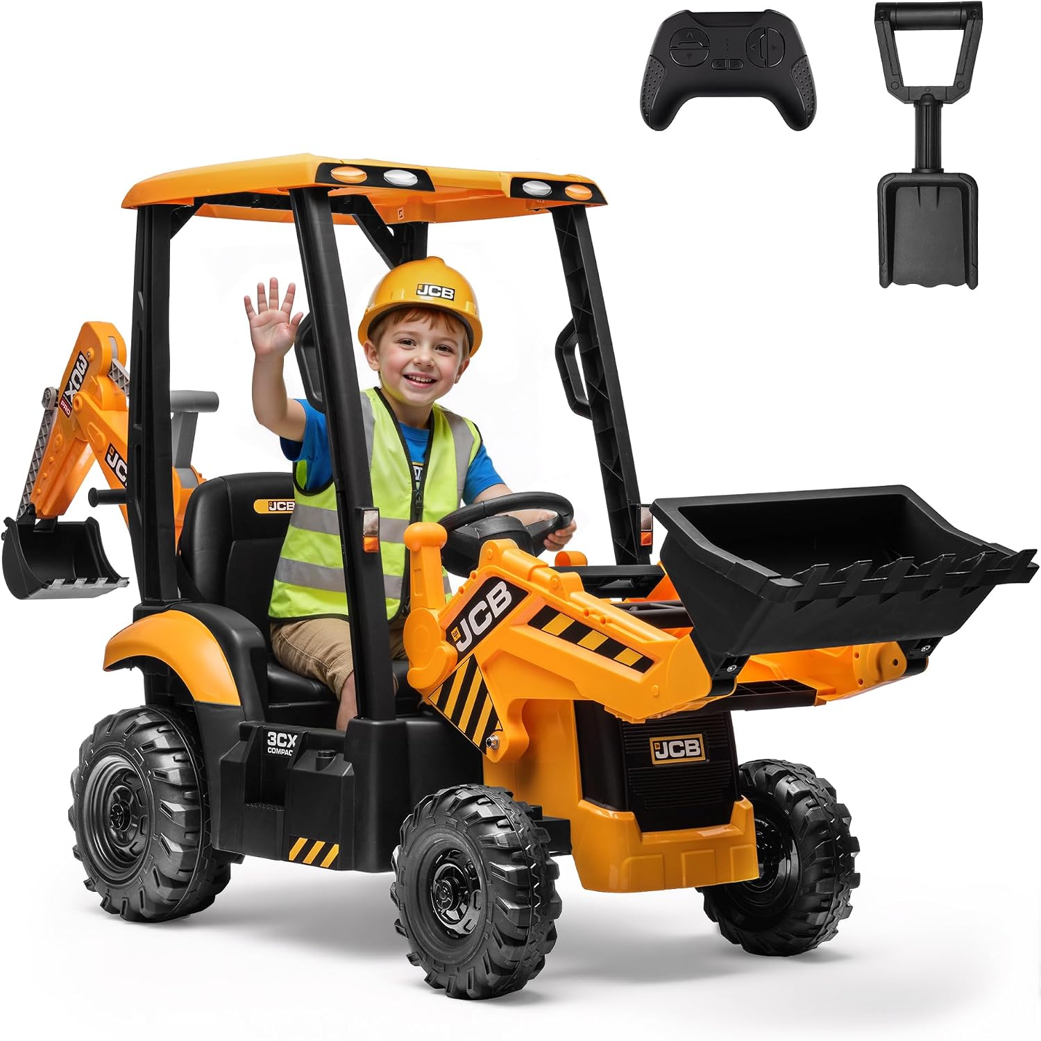 Officially Licensed JCB 12V Ri - Kids Toys Jcb recension och pris