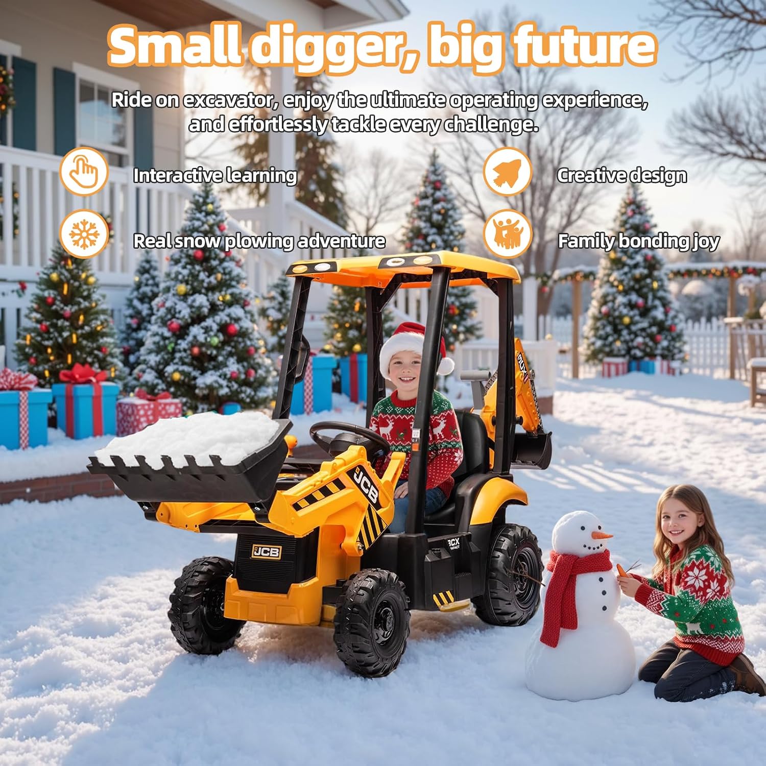Officially Licensed JCB 12V Ri - Kids Toys Jcb recension och pris
