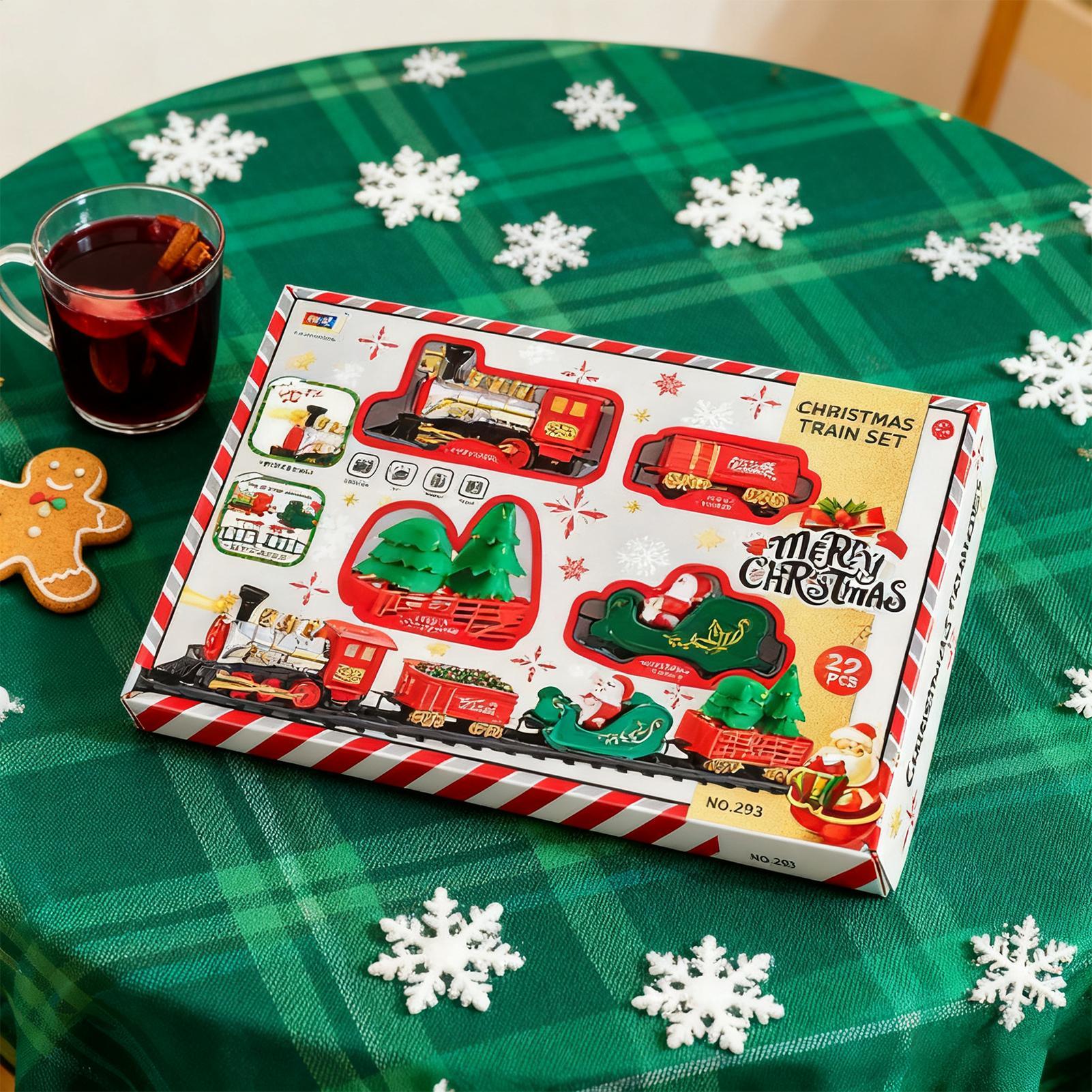 Christmas Train With Light And - Toy Train Track Set recension och pris