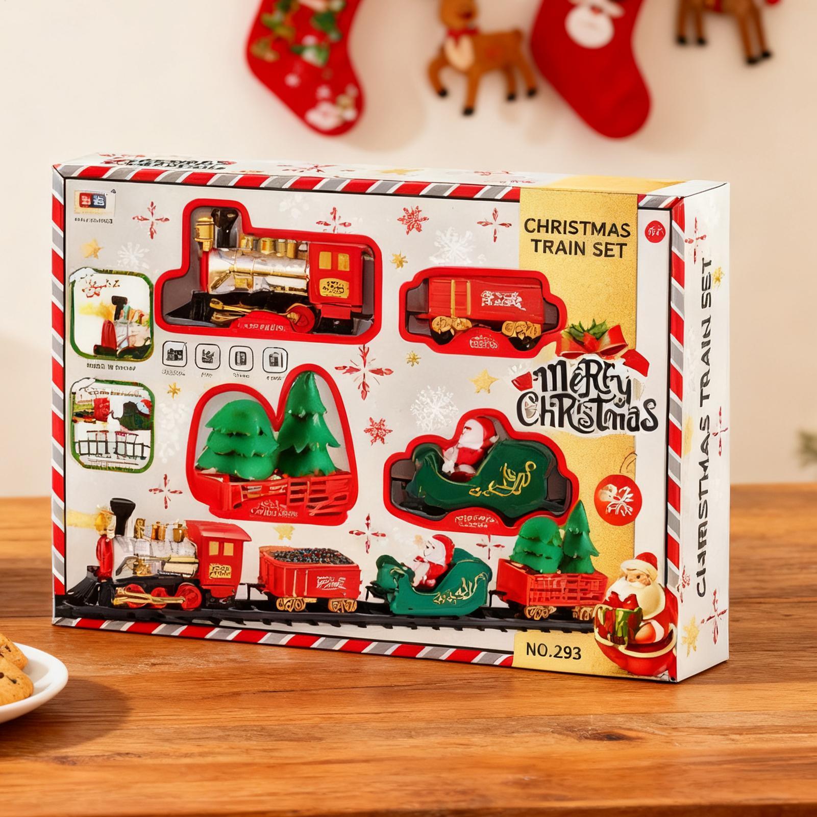 Christmas Train With Light And - Toy Train Track Set recension och pris
