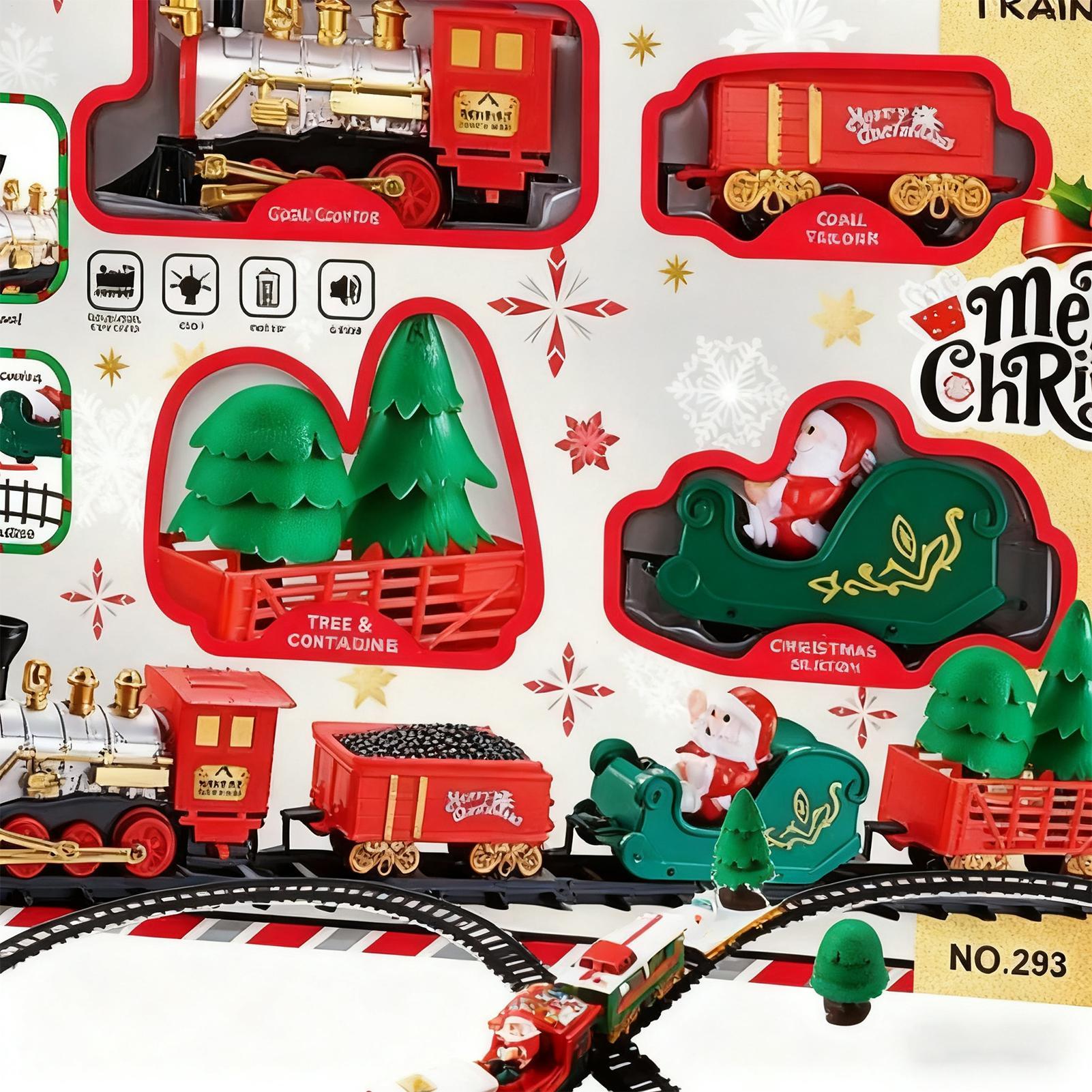 Christmas Train With Light And - Toy Train Track Set recension och pris