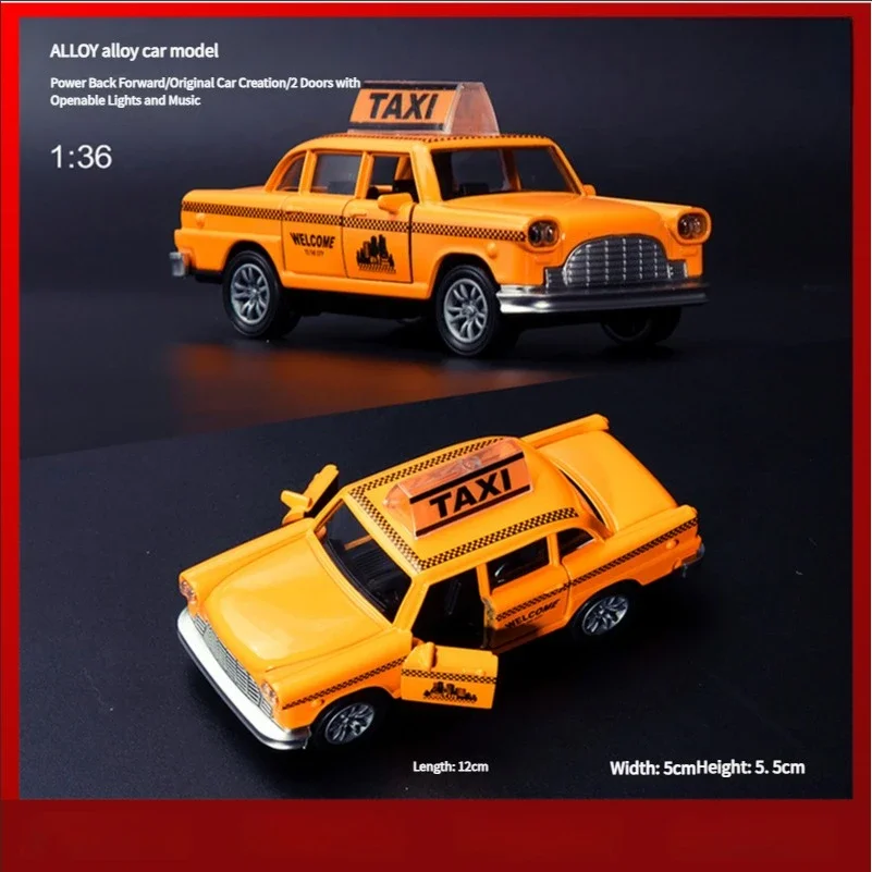 1:32 Vintage NYC Yellow Taxi D - Kids Toys Nyc recension och pris