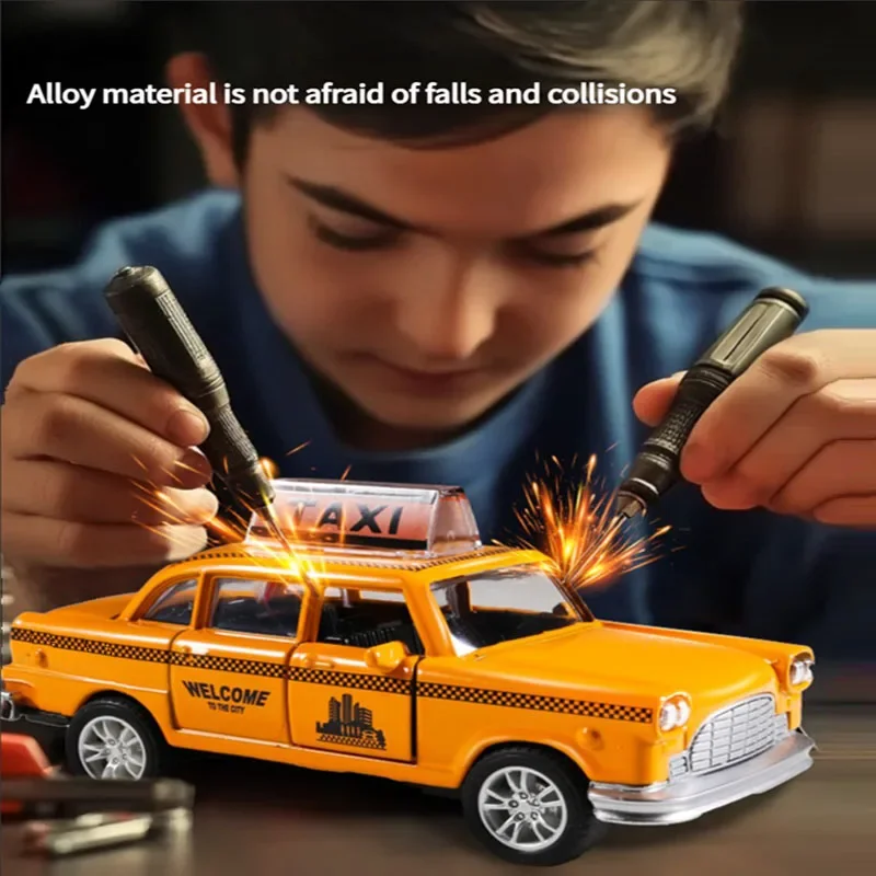 1:32 Vintage NYC Yellow Taxi D - Kids Toys Nyc recension och pris