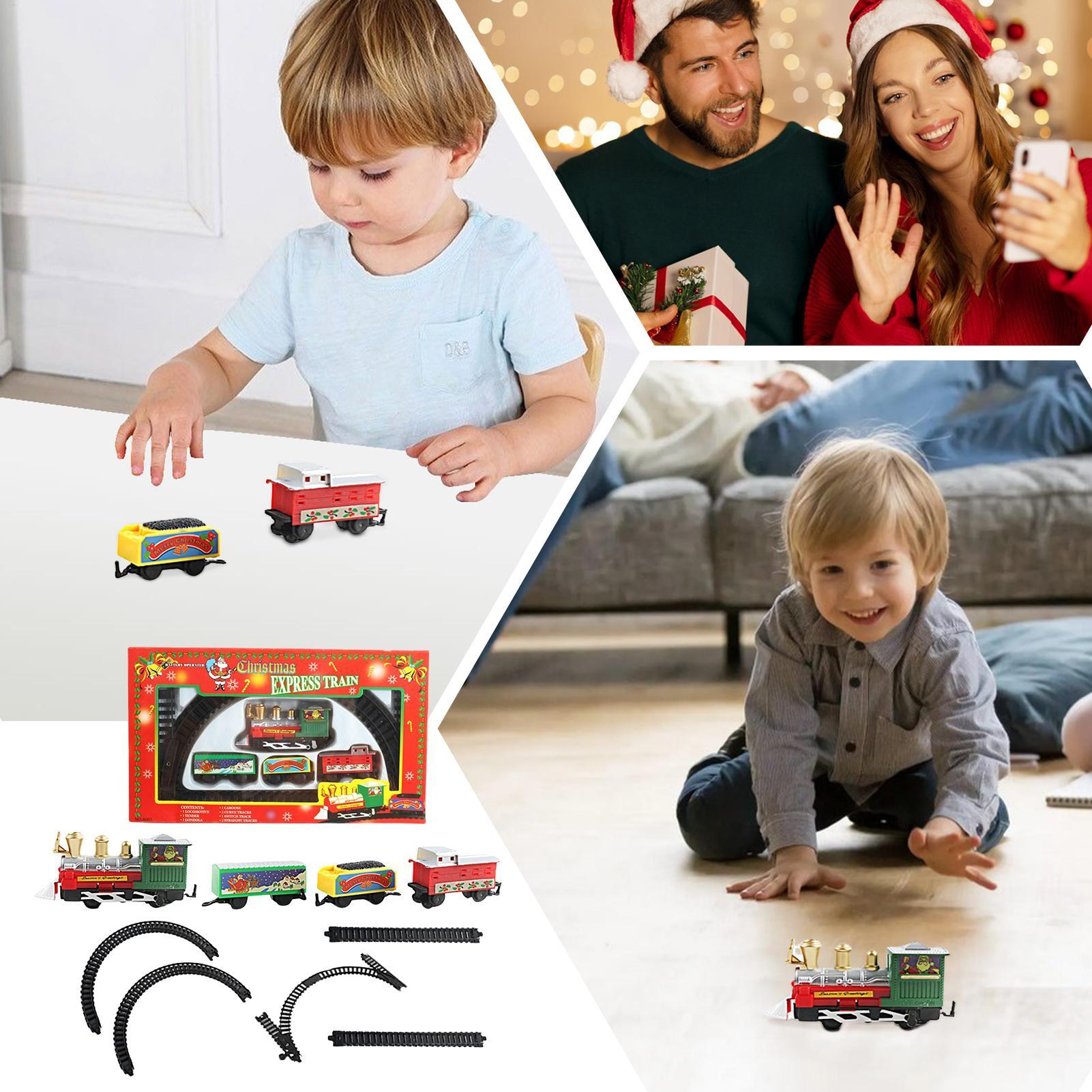 Christmas Train Set with Track - Toy Train Track Set recension och pris