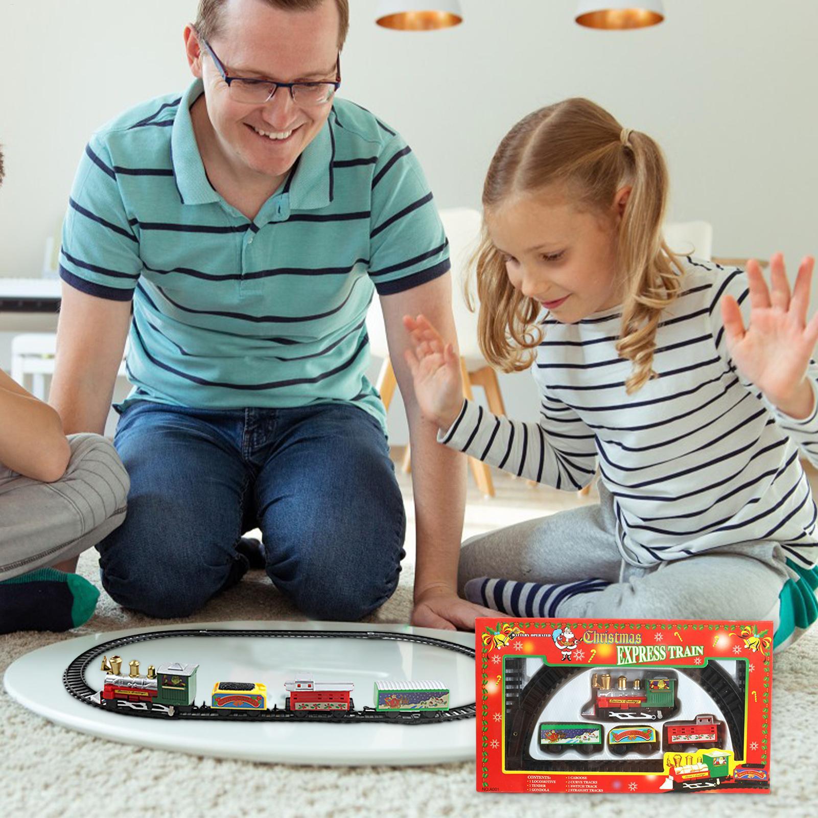 Christmas Train Set with Track - Toy Train Track Set recension och pris
