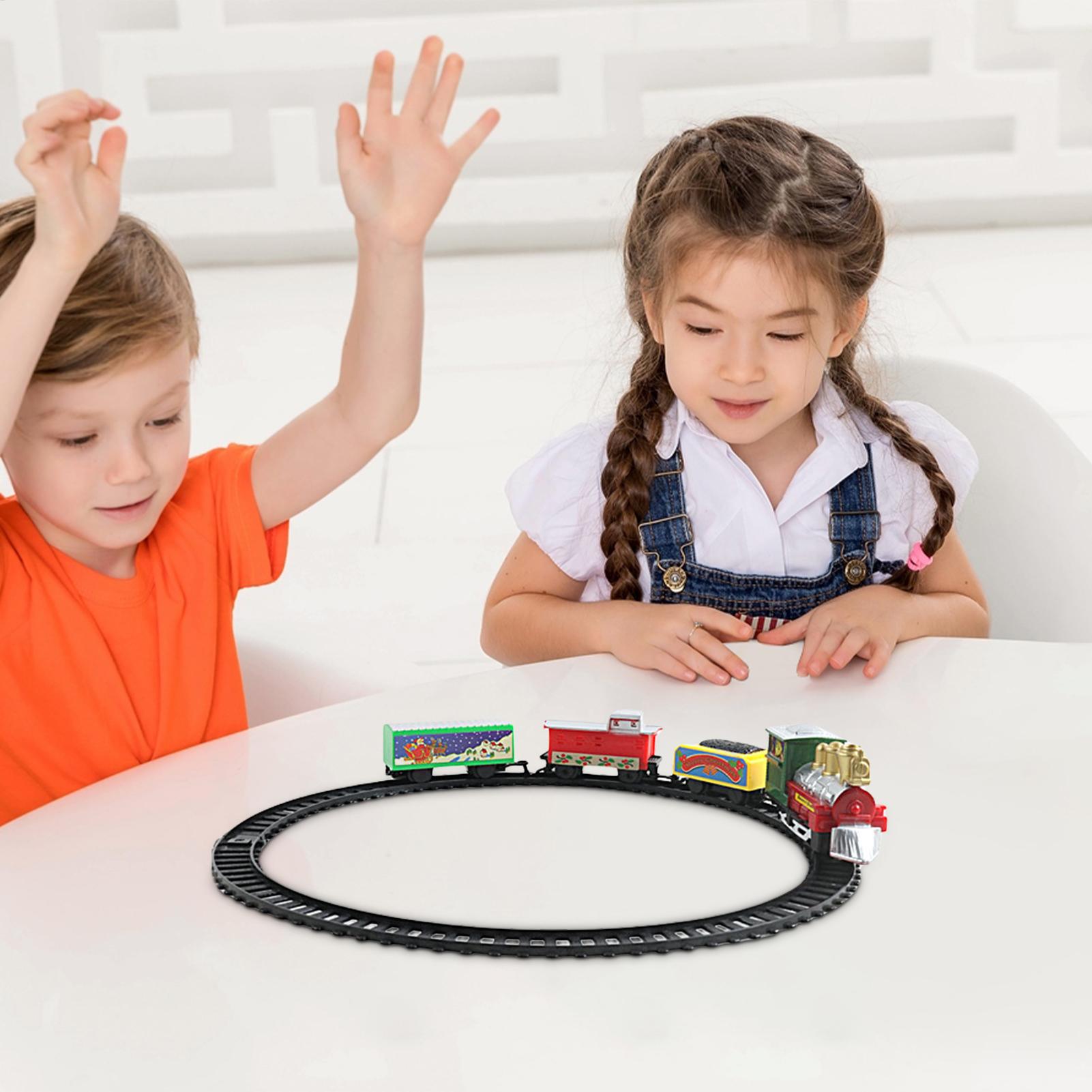 Christmas Train Set with Track - Toy Train Track Set recension och pris