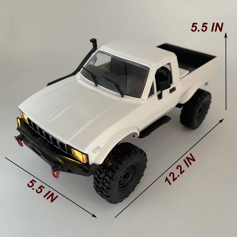 2.4G Full Scale RC Car 1:16 4W - Kids Toys Very recension och pris