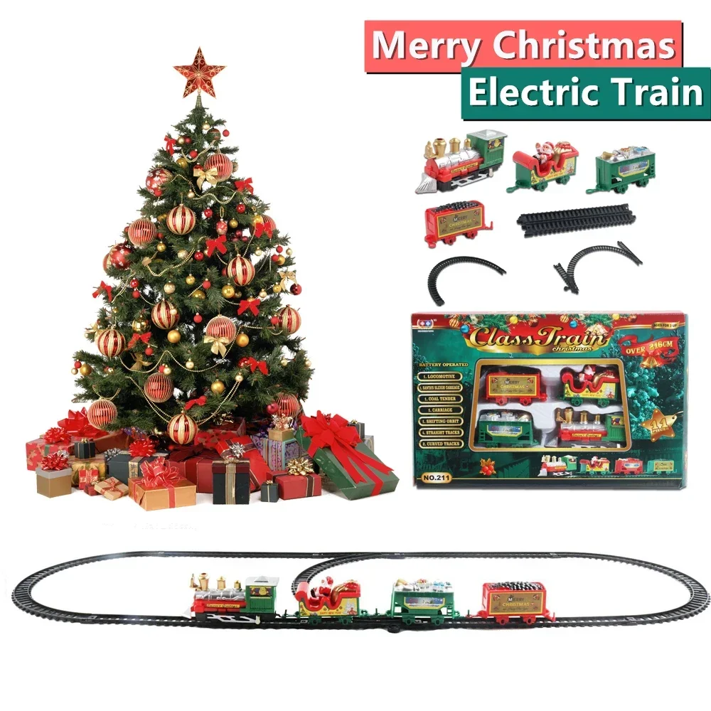 NEW 2026 Christmas Train Gift  - Toy Train Track Set recension och pris