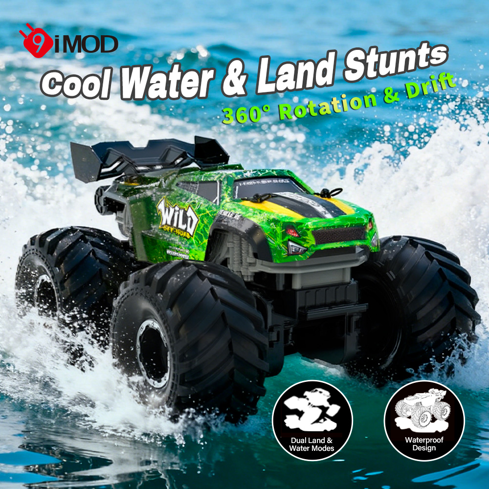 9IMOD RC Amphibious Monster Tr - Kids Toys Long Island recension och pris