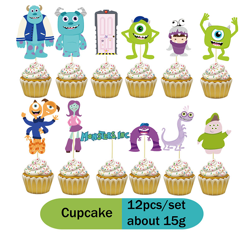 Monsters Inc University Birthd - Toys Background For Kids recension och pris