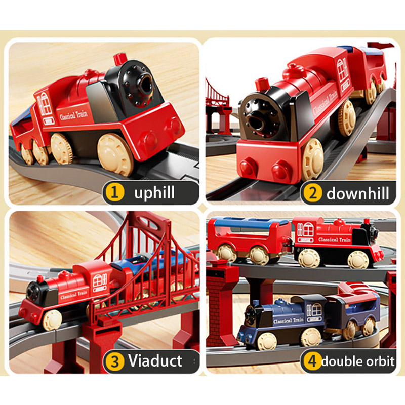 44Pcs/set Electric Train Track - Toy Train Track Set recension och pris