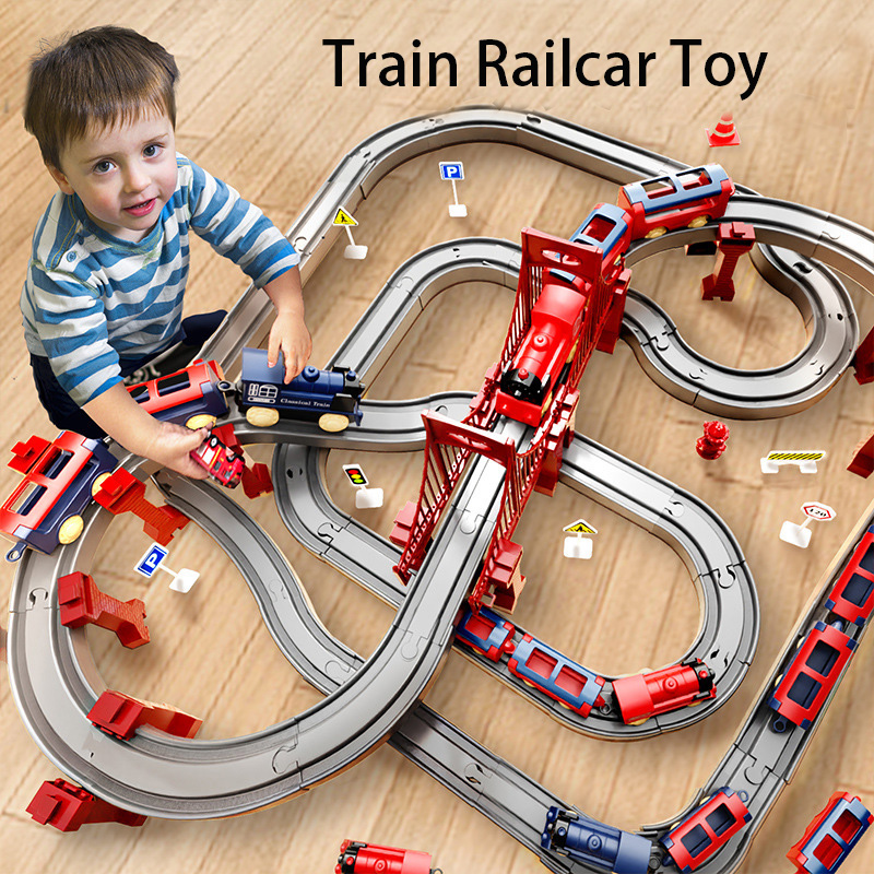44Pcs/set Electric Train Track - Toy Train Track Set recension och pris