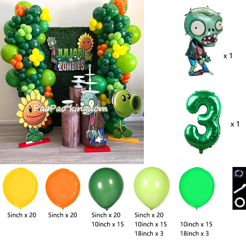 Plants Vs. Z-Zombies Balloons  - Kids Zombie Toys recension och pris