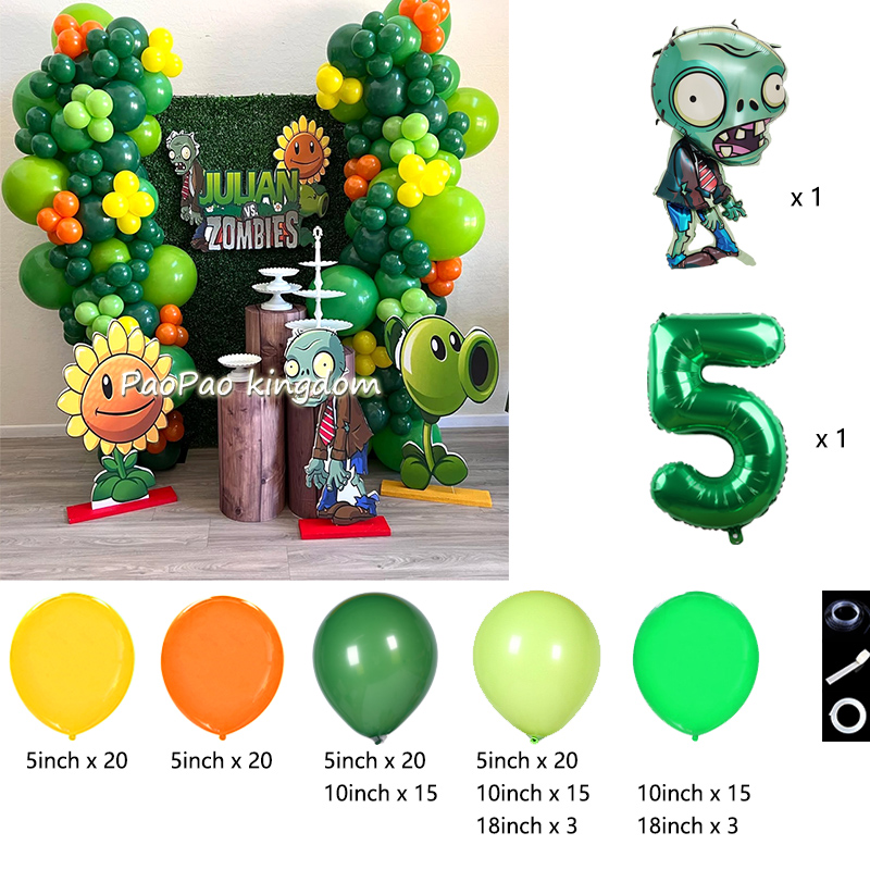 Plants Vs. Z-Zombies Balloons  - Kids Zombie Toys recension och pris