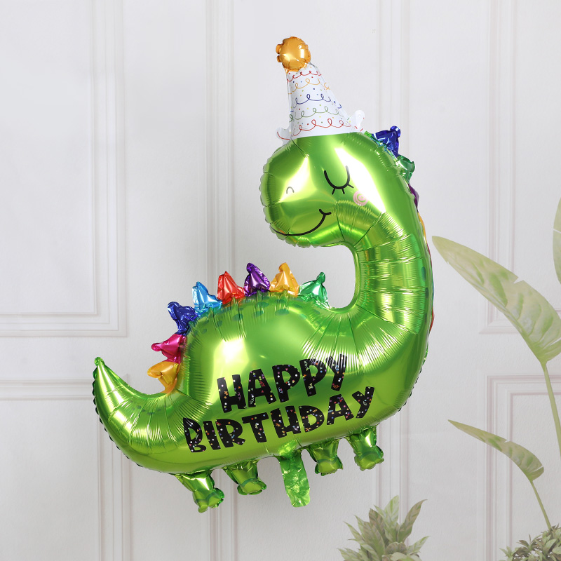 Dinosaur Aluminum Film Balloon - Toys Background For Kids recension och pris
