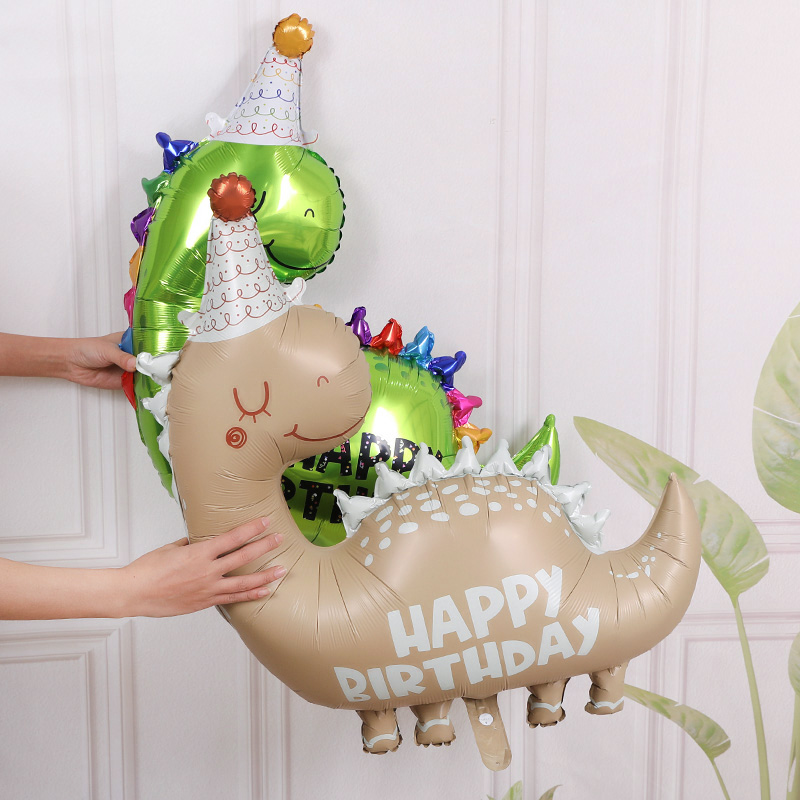 Dinosaur Aluminum Film Balloon - Toys Background For Kids recension och pris