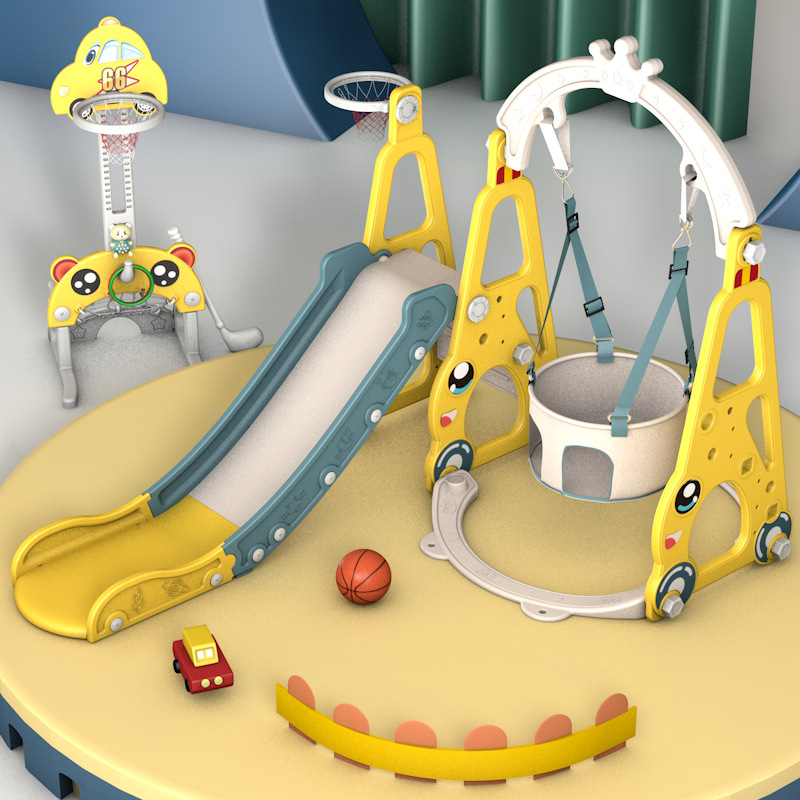 7-in-1 Kids Slide Swing Combin - Kids Toys Entertainer recension och pris