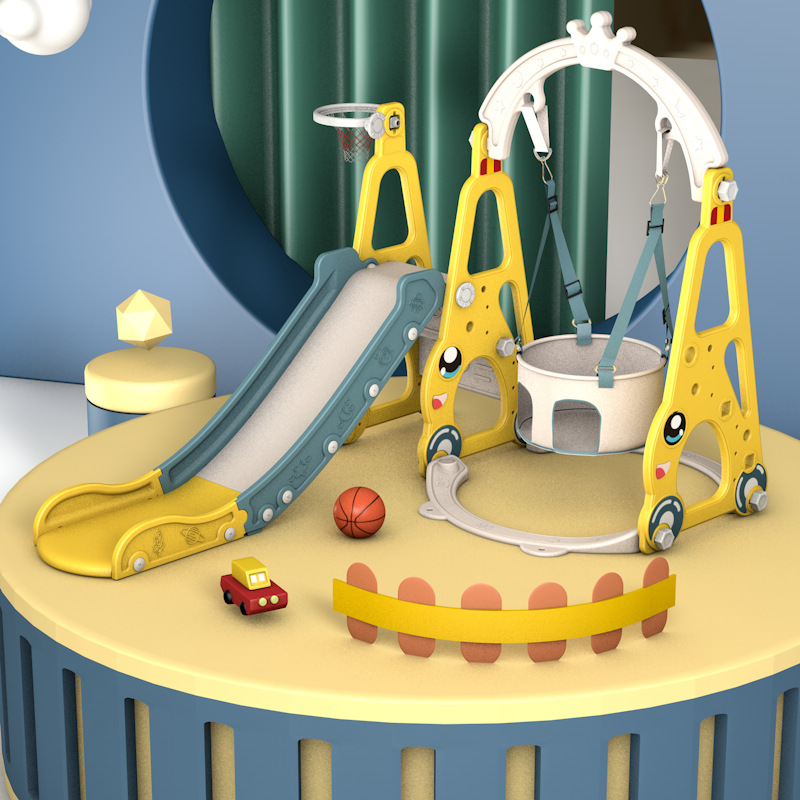 7-in-1 Kids Slide Swing Combin - Kids Toys Entertainer recension och pris