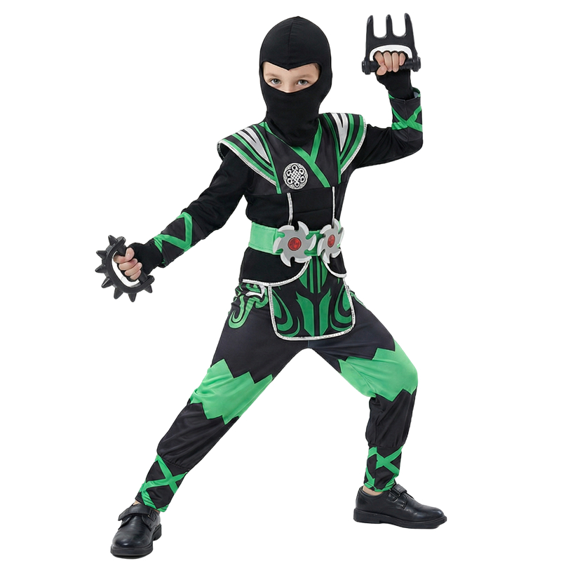 Green Ninja Costume for Kids w - Kids Toys Japan recension och pris