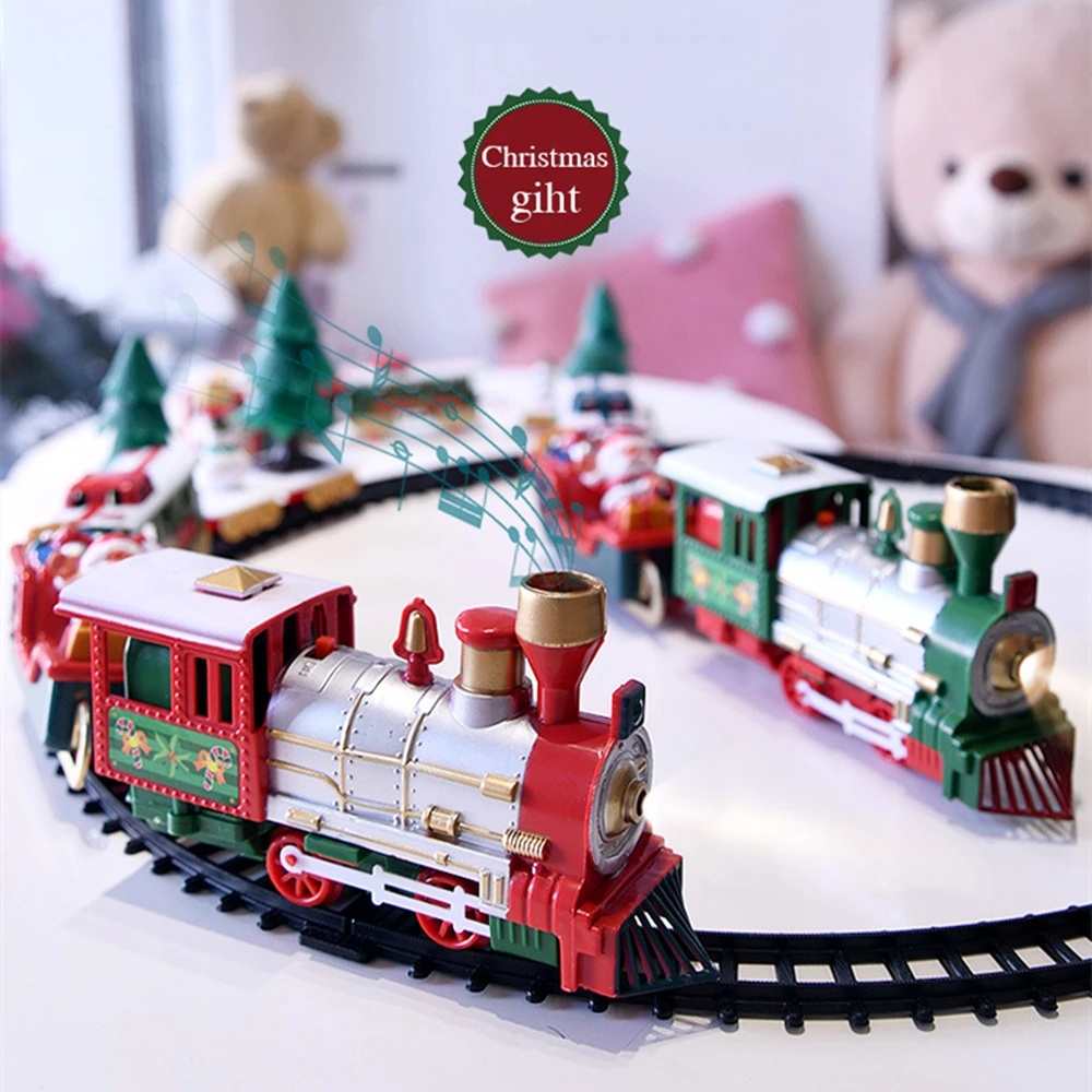 Christmas Train Set Festive Mi - Toy Train Track Set recension och pris