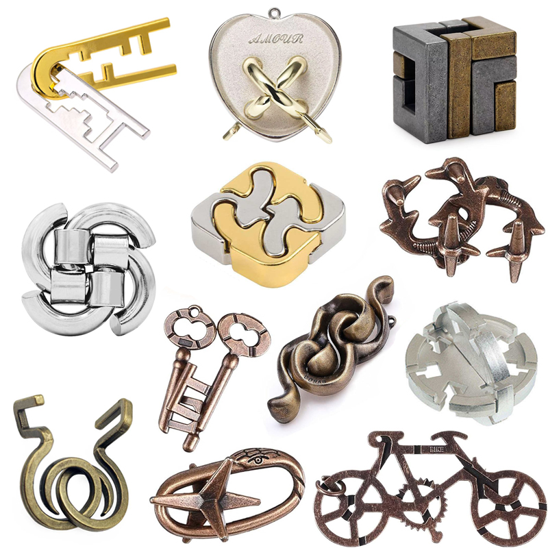 3PCS Set Disentanglement Metal - Kids Toys Very recension och pris