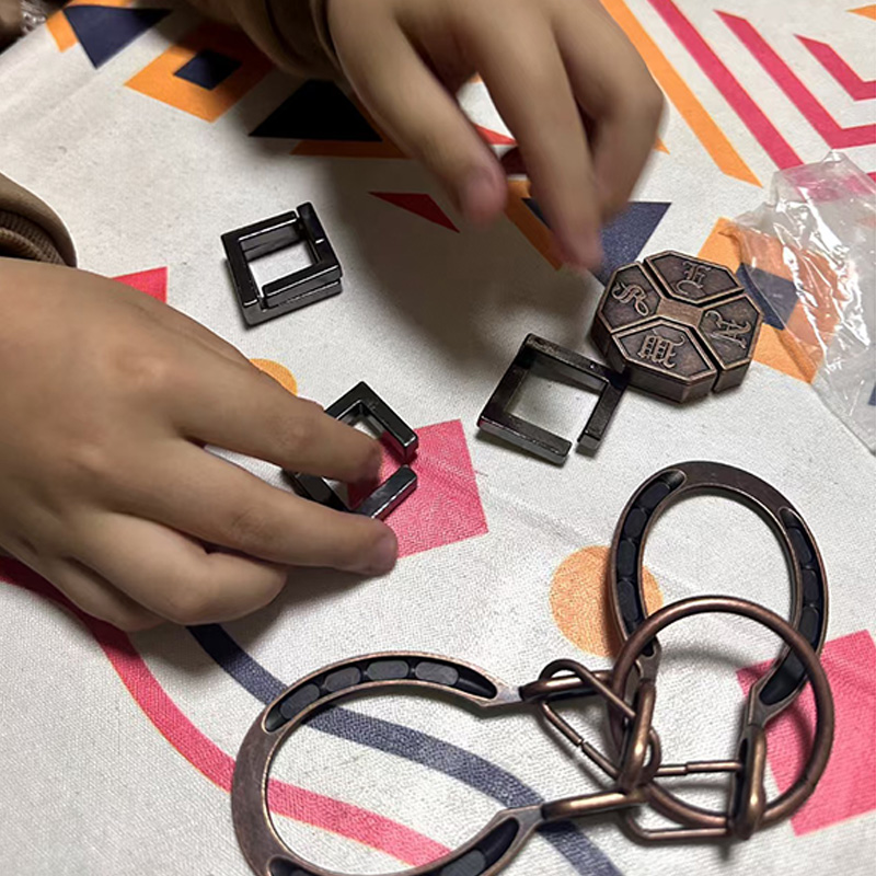 3PCS Set Disentanglement Metal - Kids Toys Very recension och pris