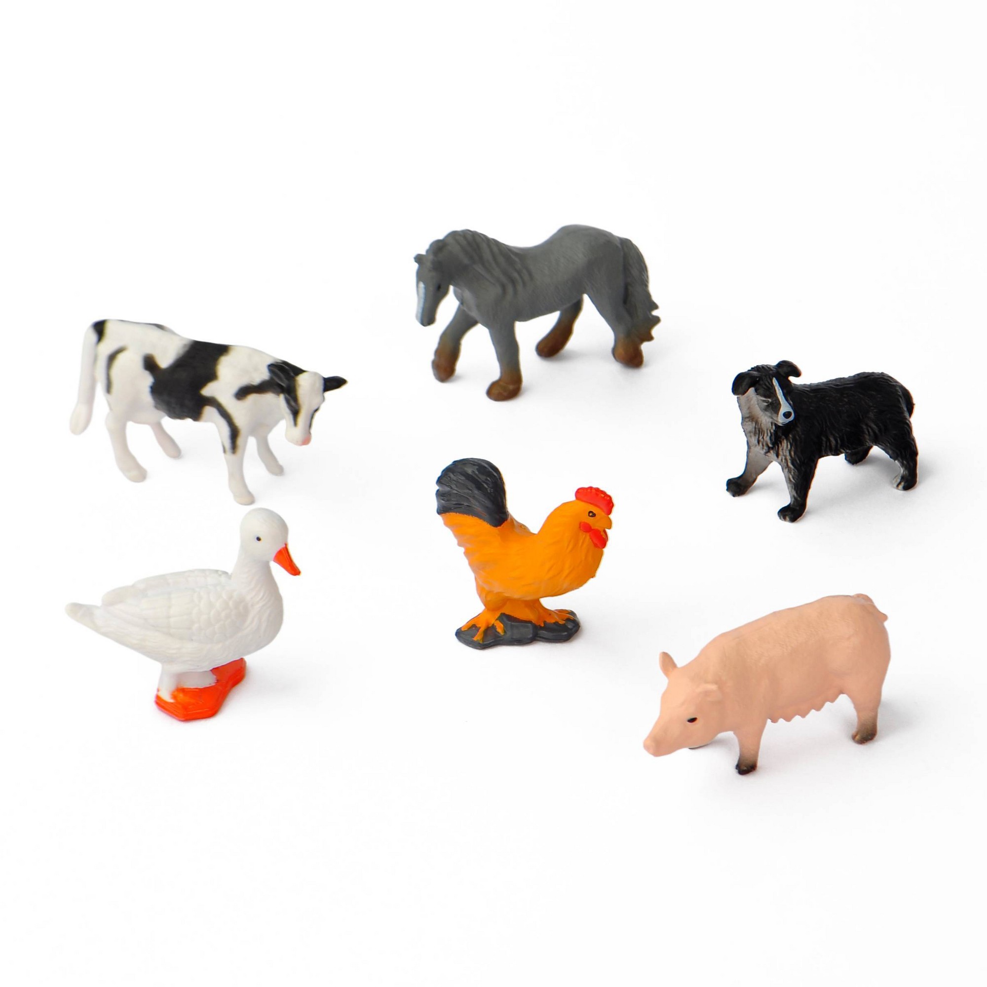 6ct Mini Animal Figurines In S - Kids Toys Youtube recension och pris