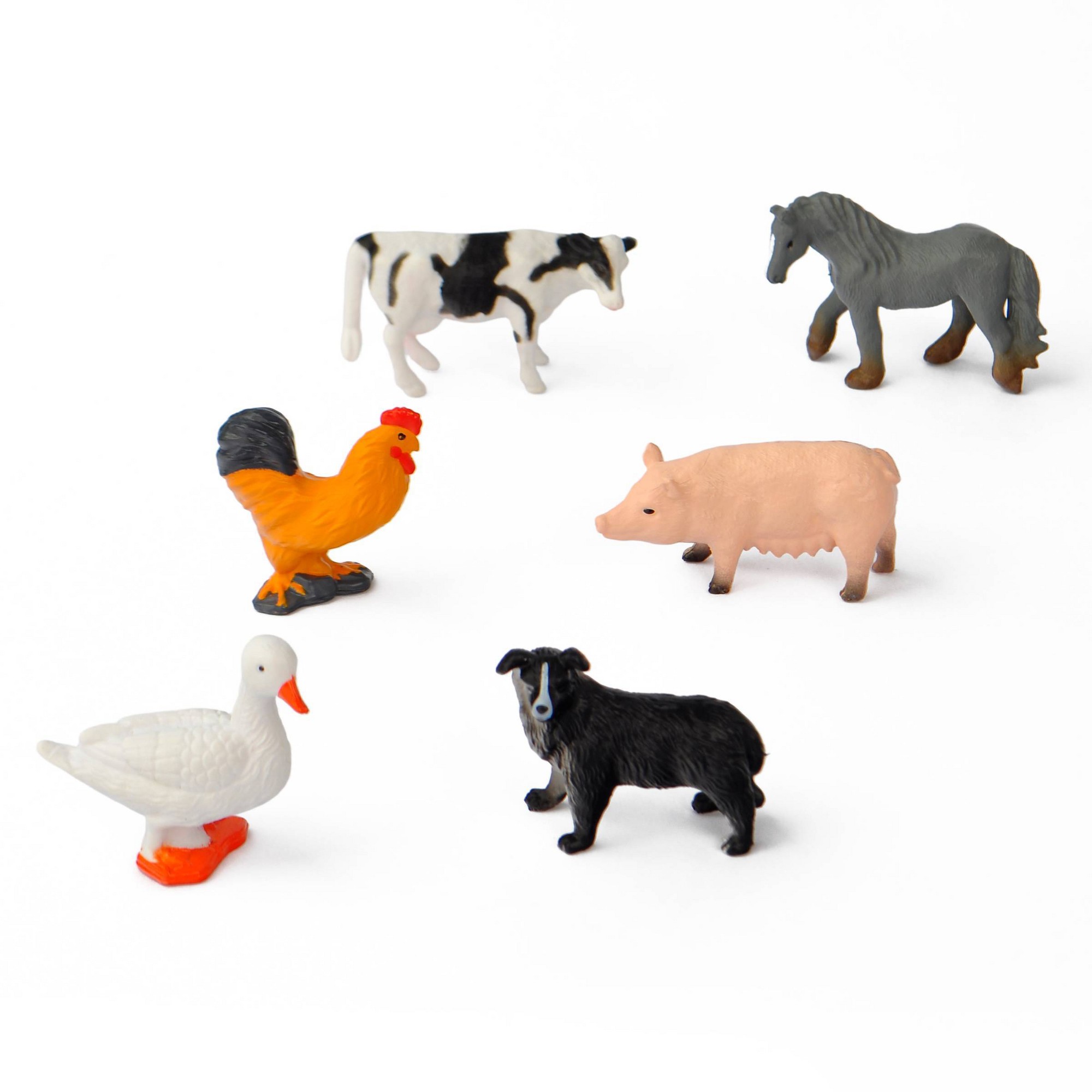 6ct Mini Animal Figurines In S - Kids Toys Youtube recension och pris