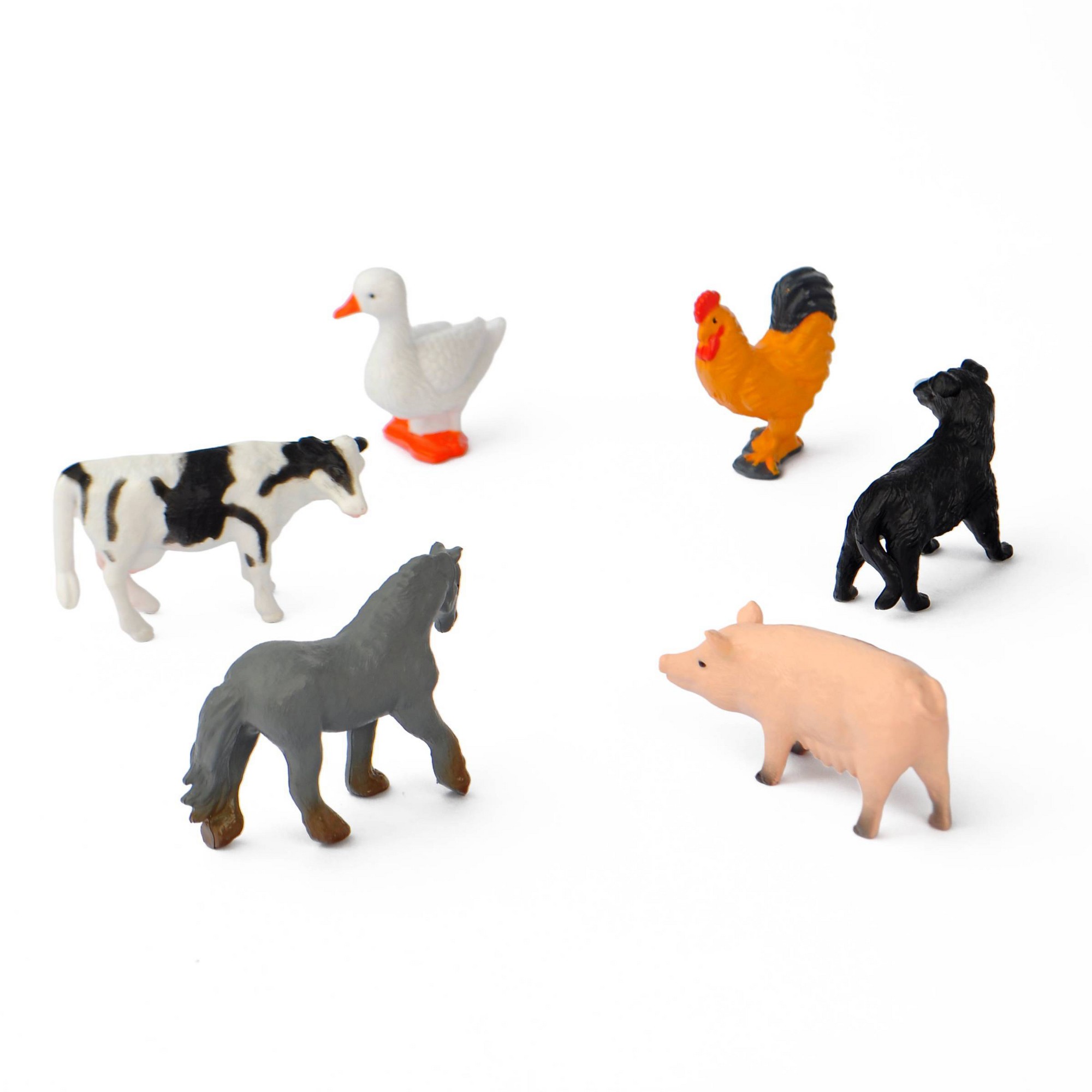 6ct Mini Animal Figurines In S - Kids Toys Youtube recension och pris