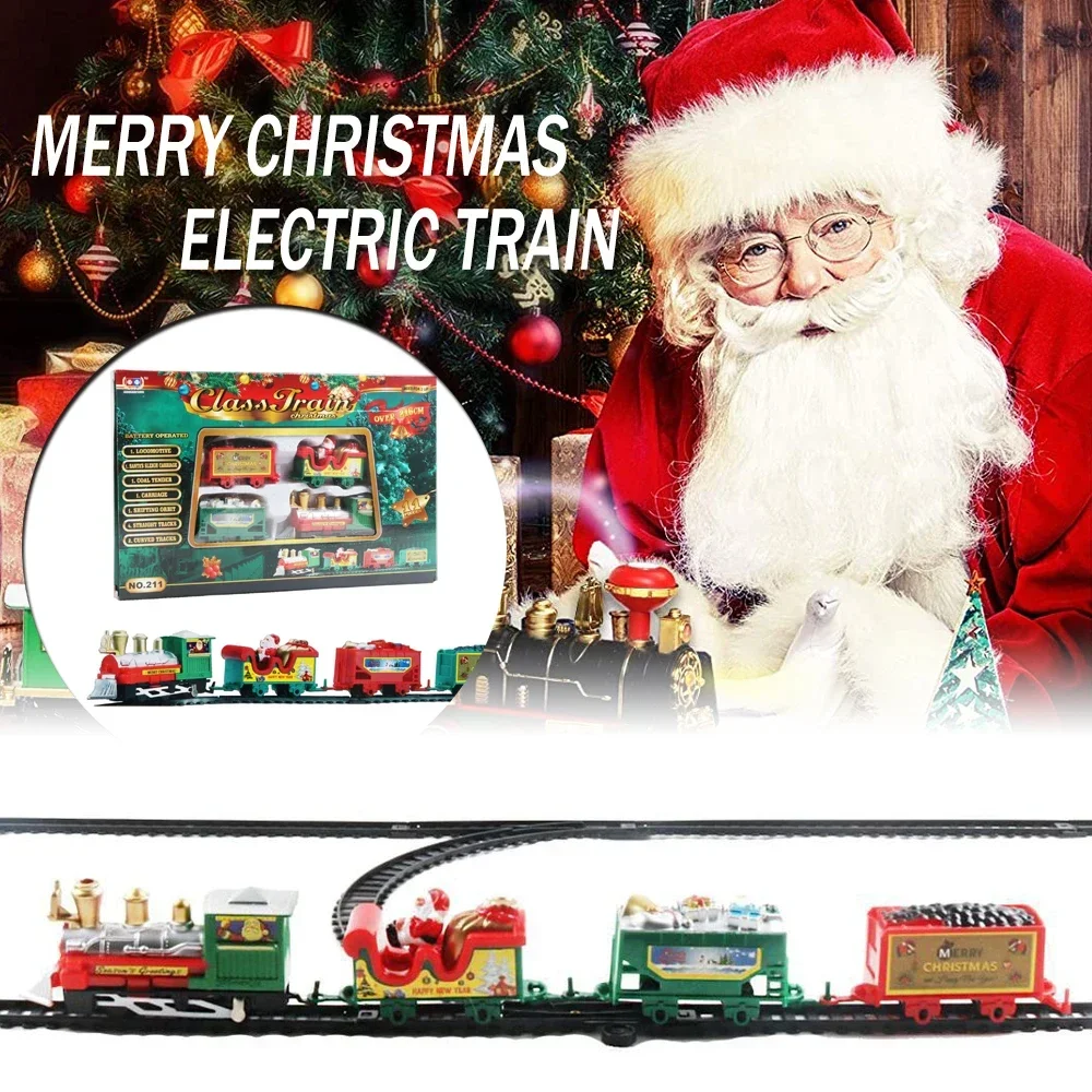 2026 HOT Christmas Train Set A - Toy Train Track Set recension och pris
