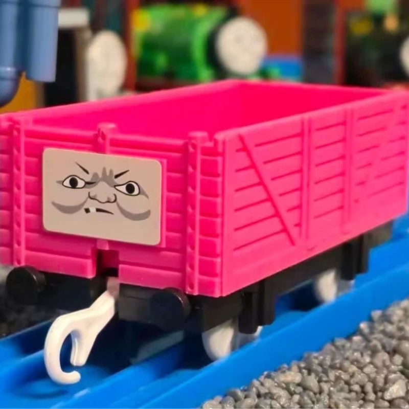 In Stock Track Train Pink Smil - Toy Train Track Set recension och pris