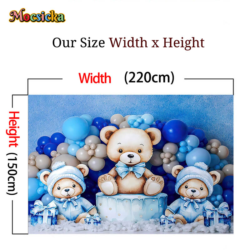 Cute Toy Bears Photography Bac - Toys Background For Kids recension och pris