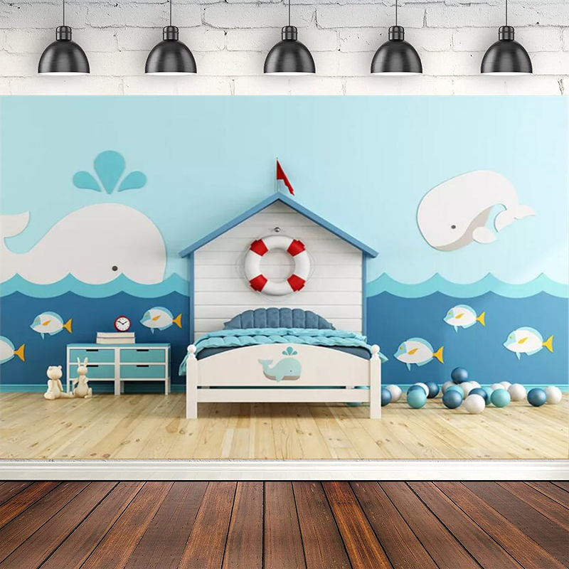 Blue Ocean Indoor Children Bir - Toys Background For Kids recension och pris