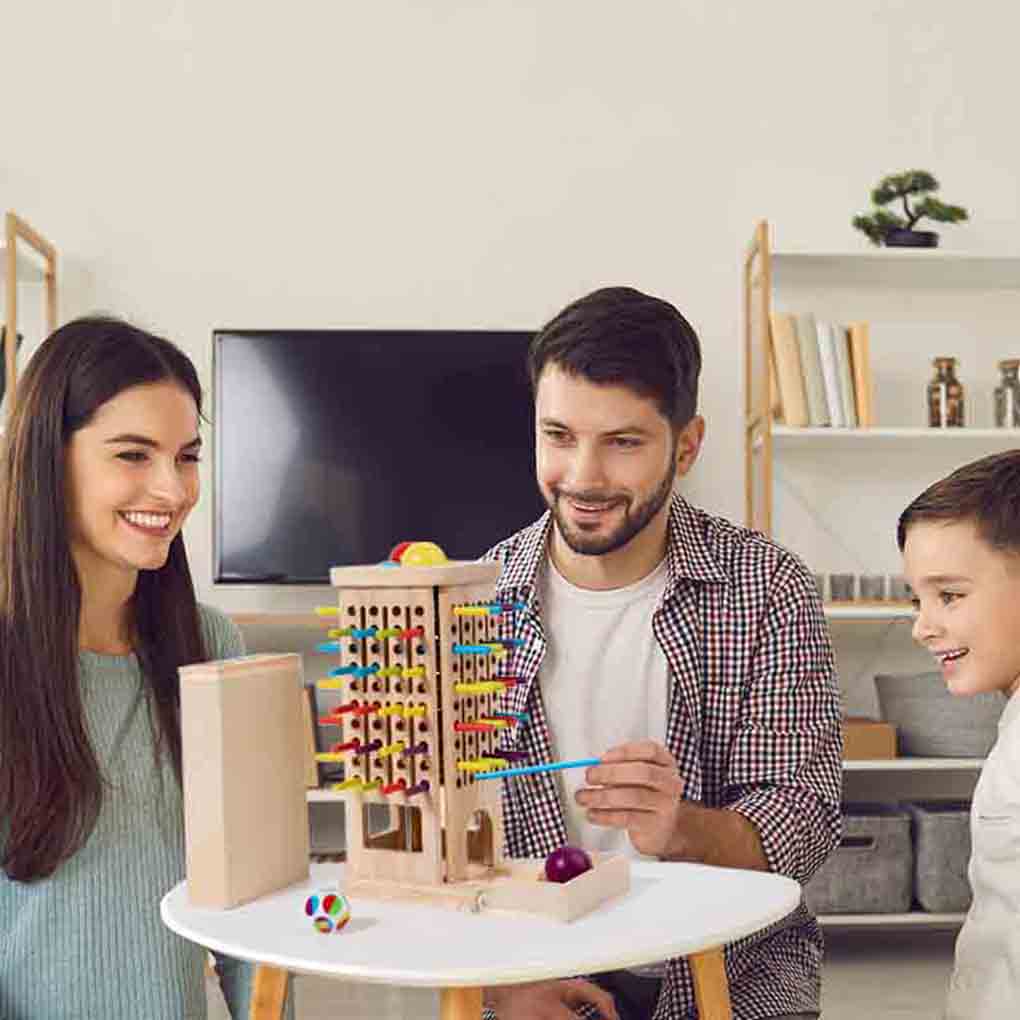 Montessori Wooden Stick Tower  - Kids Toys Entertainer recension och pris