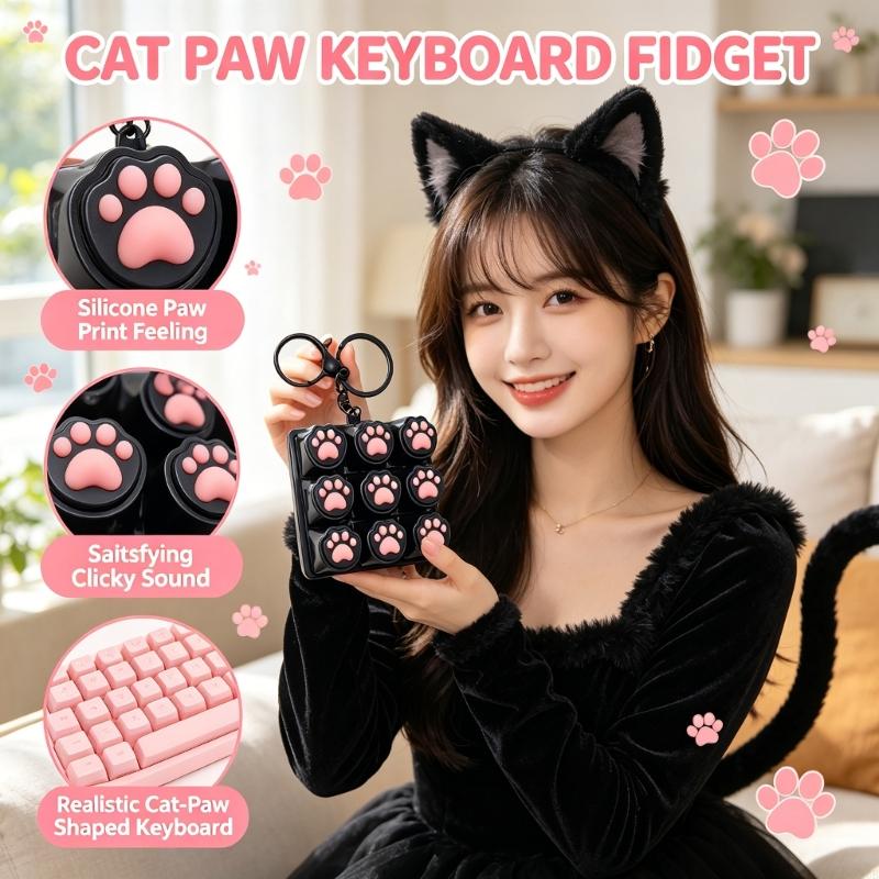 Silicone Cats Paws Keycap Pres - Kids Toys Entertainer recension och pris