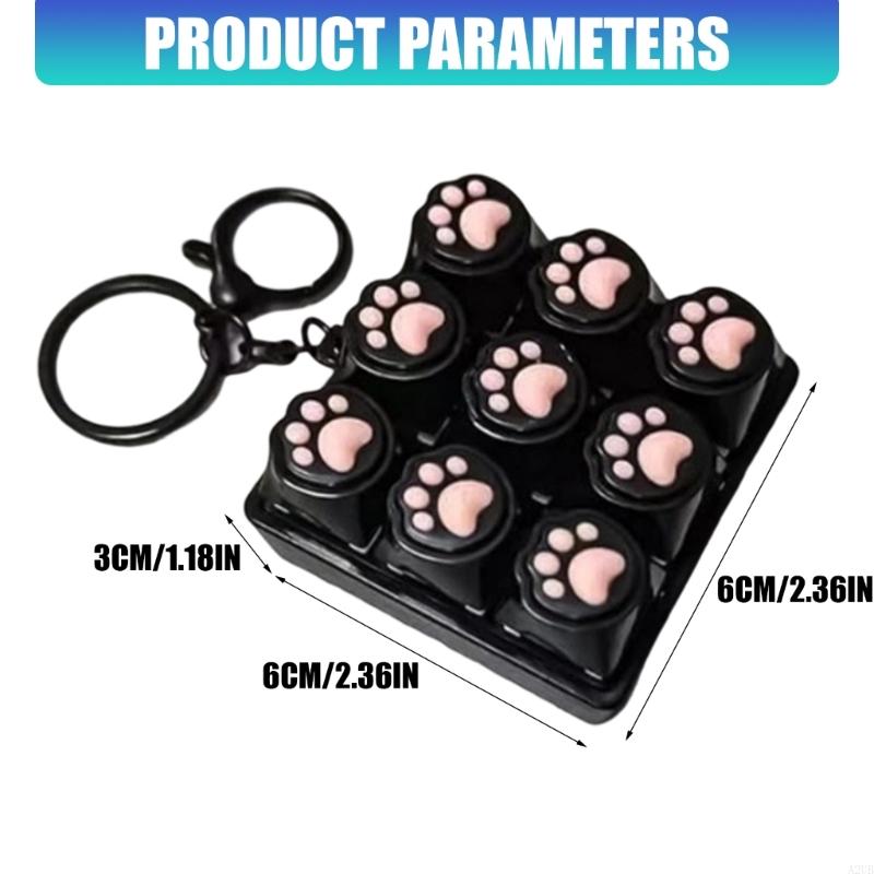 Silicone Cats Paws Keycap Pres - Kids Toys Entertainer recension och pris