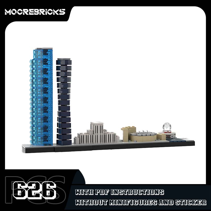 MOC Vancouver Skyline Model Cr - Kids Toys Vancouver recension och pris