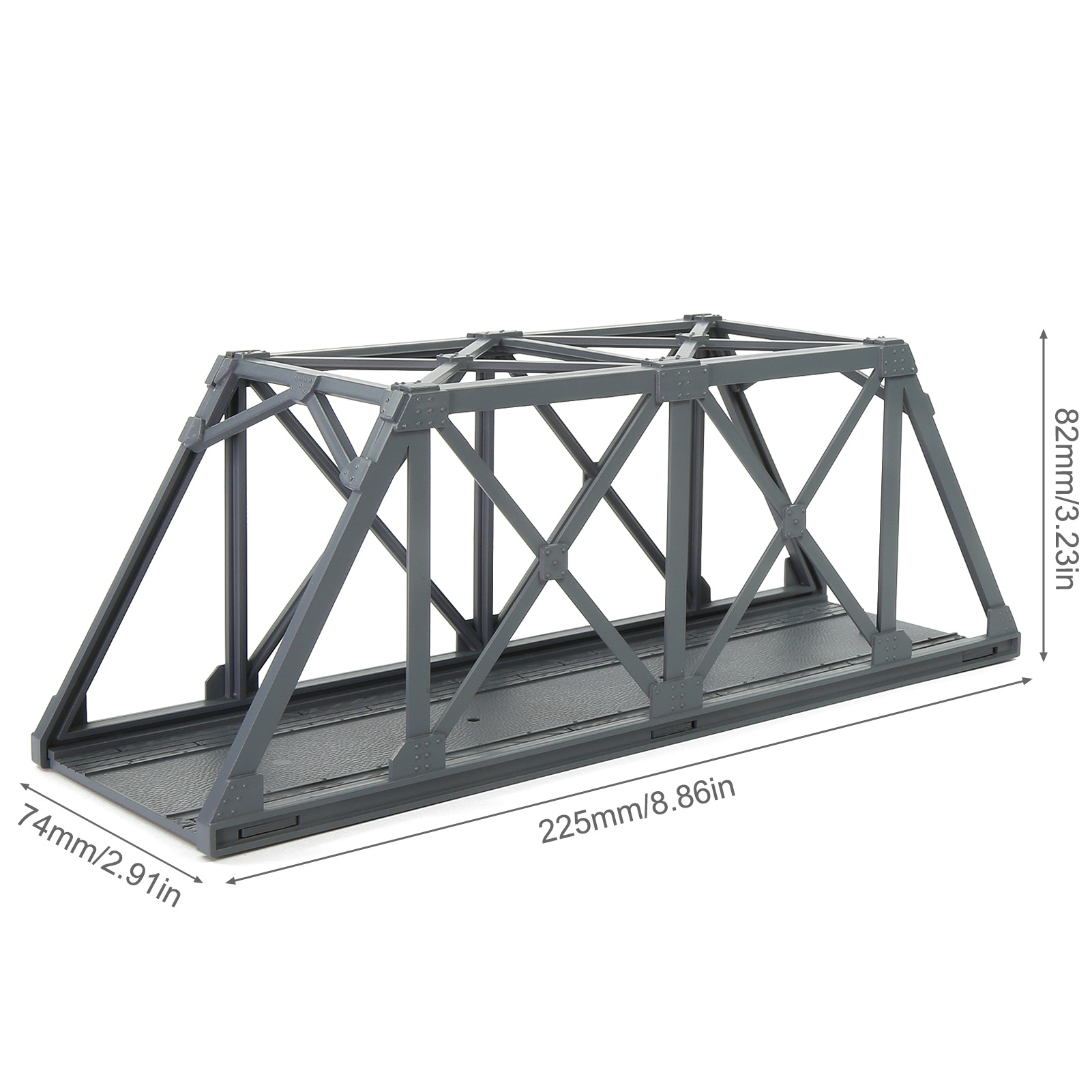 Evemodel HO Scale 1:87 Model H - Toy Train Track Set recension och pris