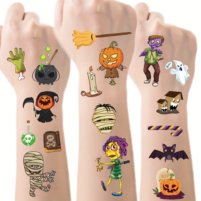 10 Sheets Halloween Pumpkins Z - Kids Zombie Toys recension och pris