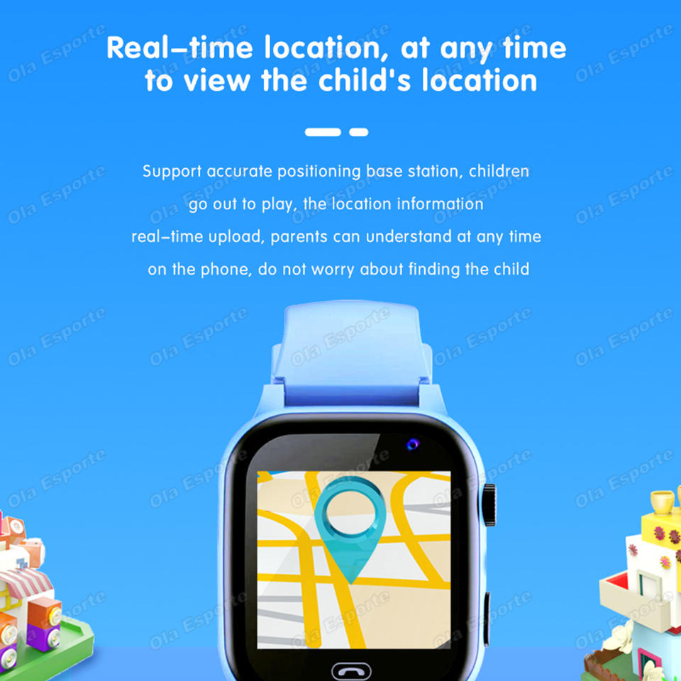 2027 Kids 5G Smart Watch GPS S - Kids Toys Youtube recension och pris